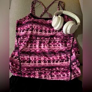 GAIAM Pink Tank Top